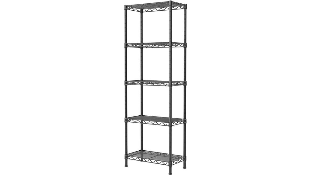 metal wire storage shelves