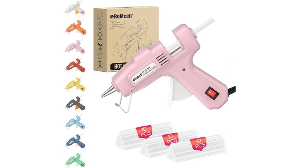 mini hot glue gun set