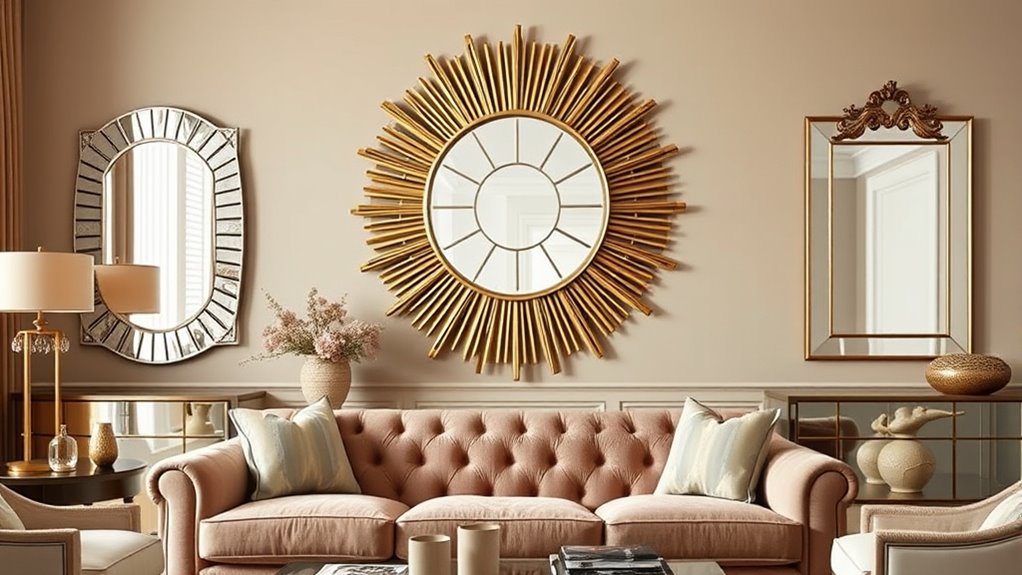 mirror style complements decor