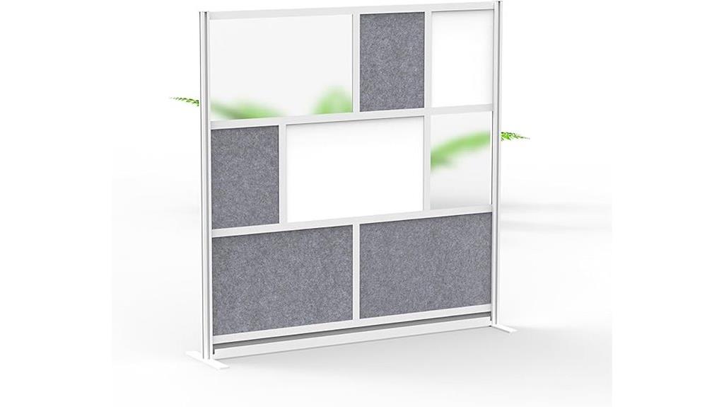modular whiteboard acrylic walls
