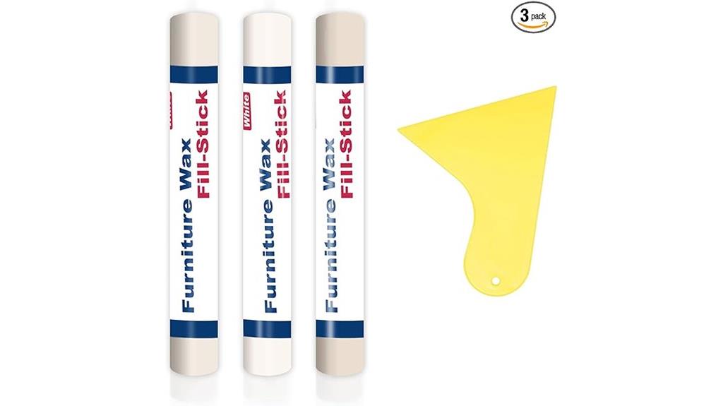 multi color wood filler sticks