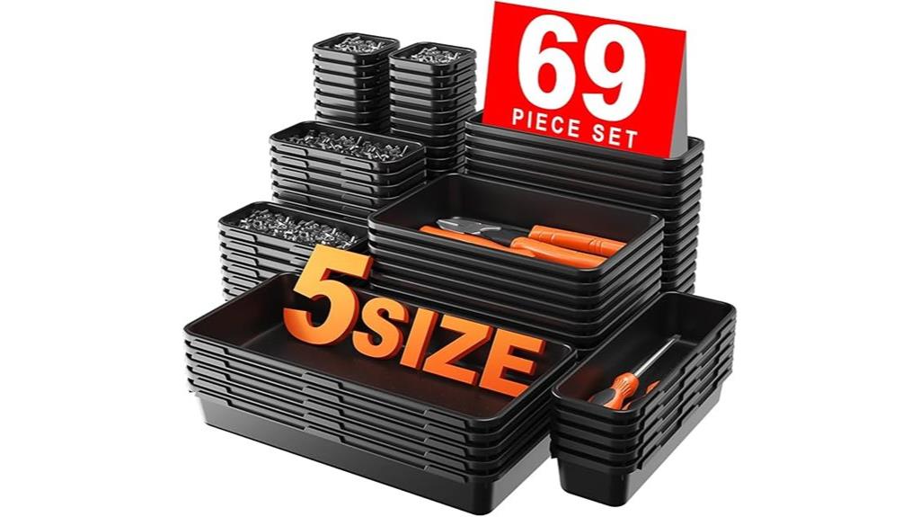 multi size toolbox divider set