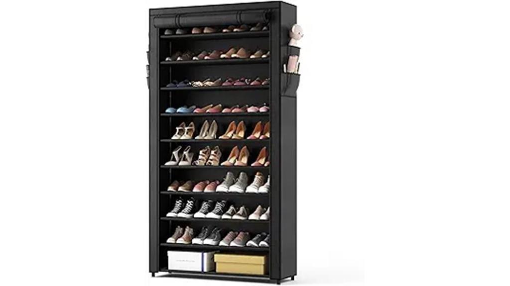 multi tier shoe storage