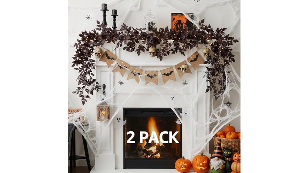 neutral fall garland set