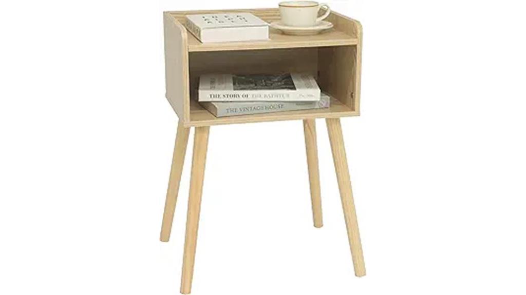 nightstand with storage