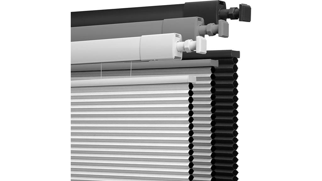 no drill cellular window shades