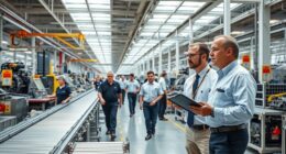 observe work processes directly