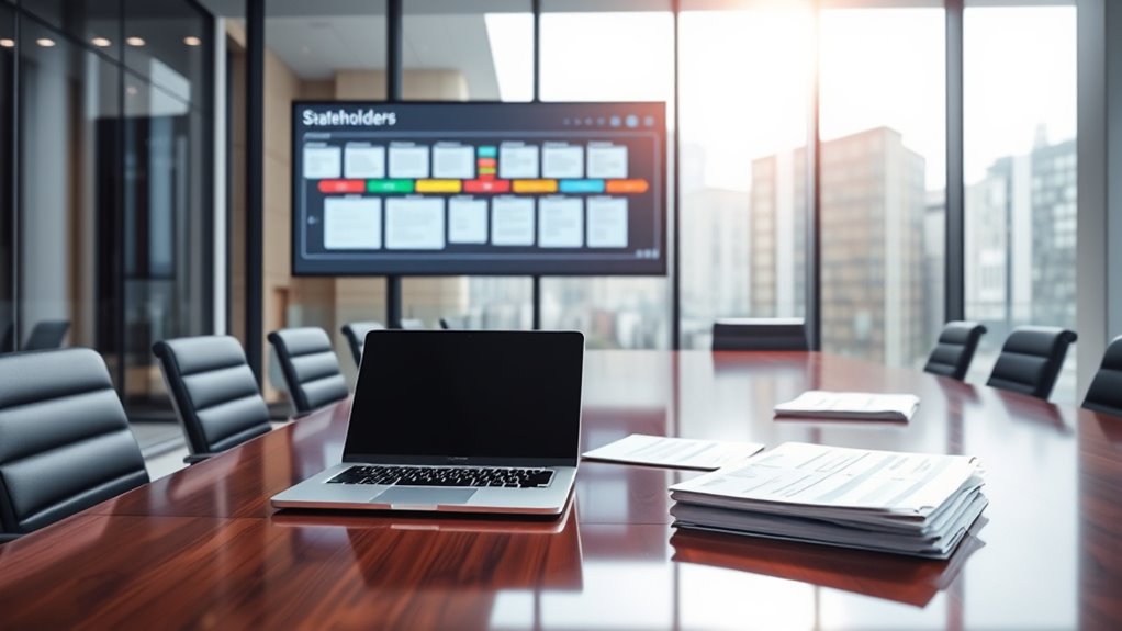 optimal stakeholder communication timing