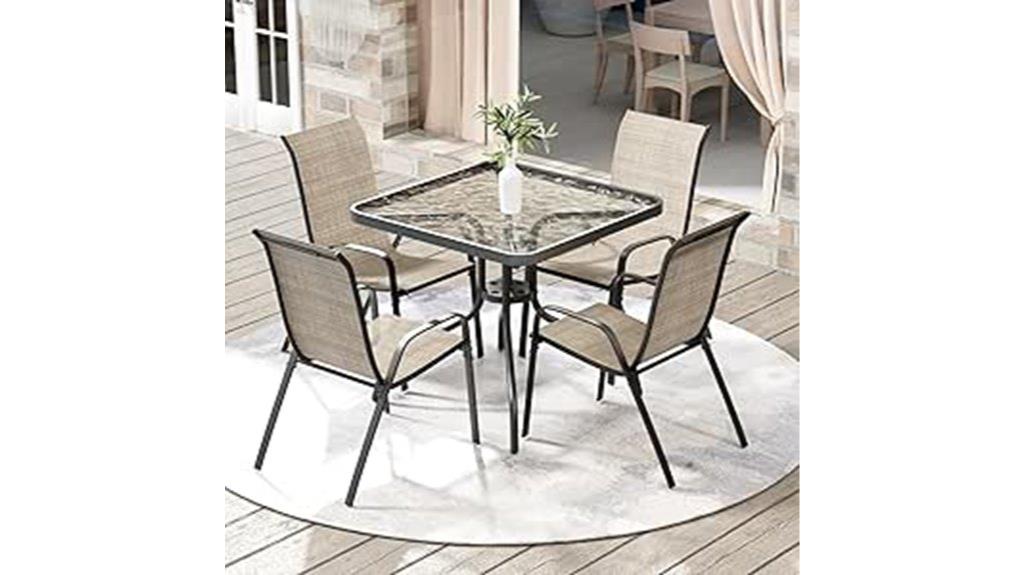 outdoor patio dining set