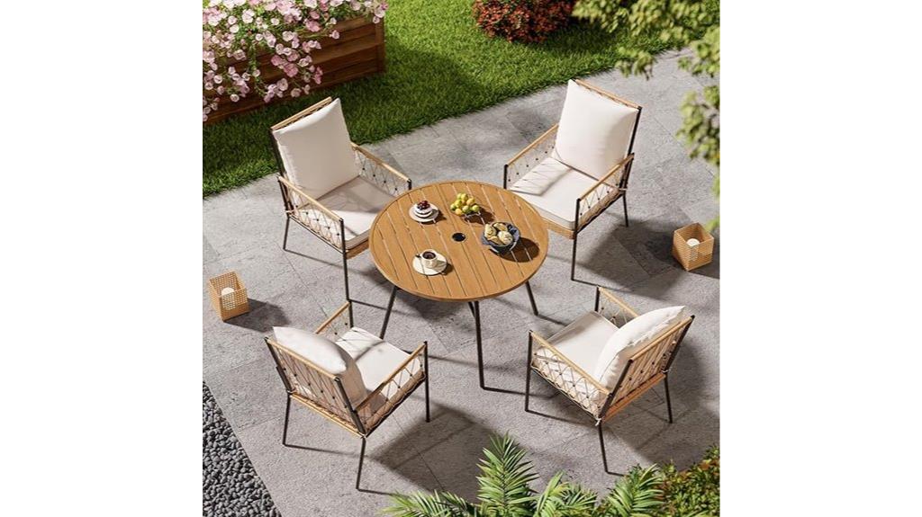 outdoor patio dining set