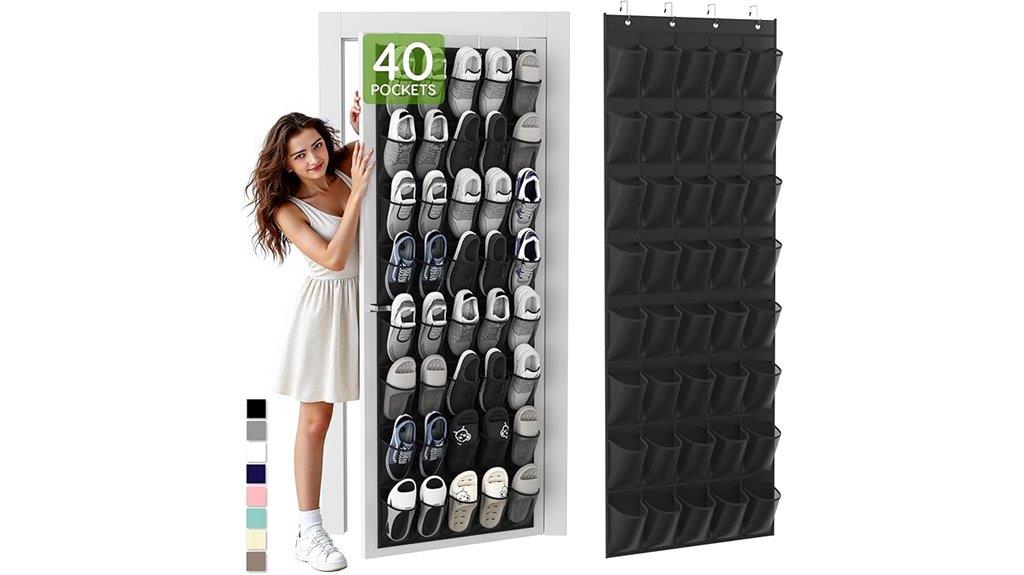 over the door shoe storage