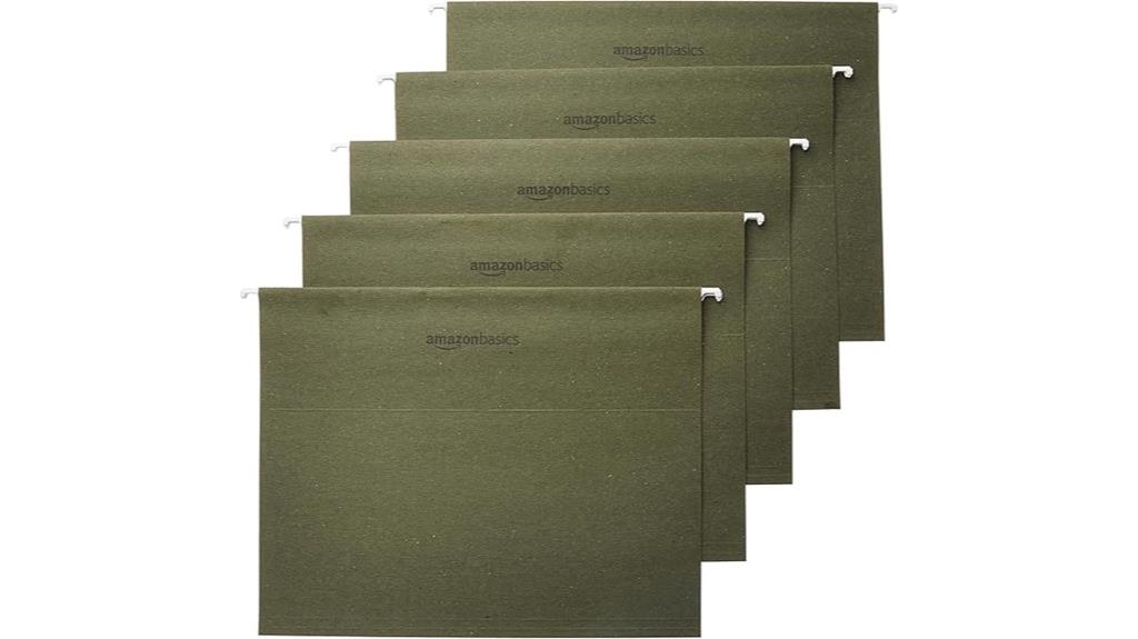pack of 25 file folders