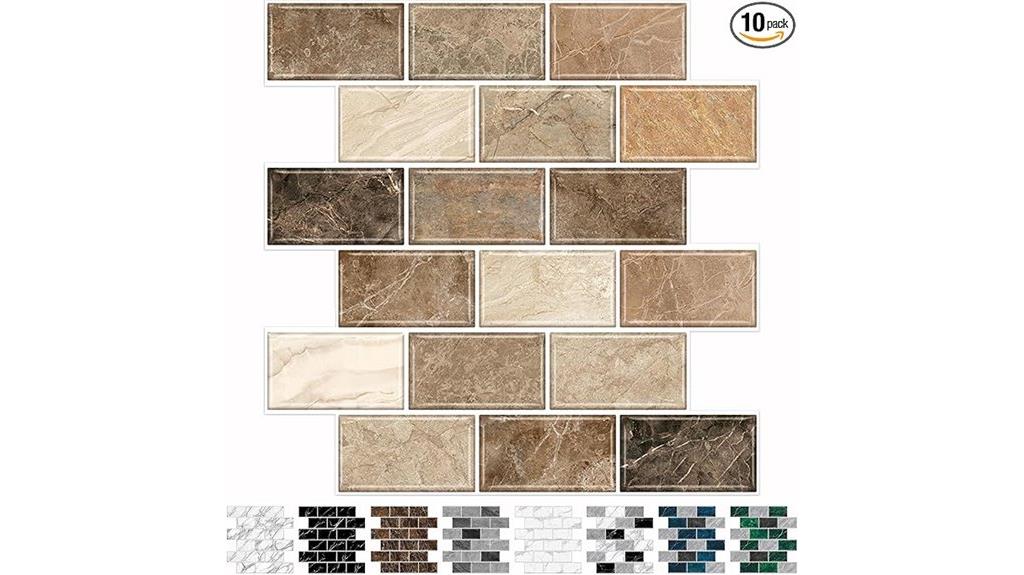 peel and stick kitchen backsplash