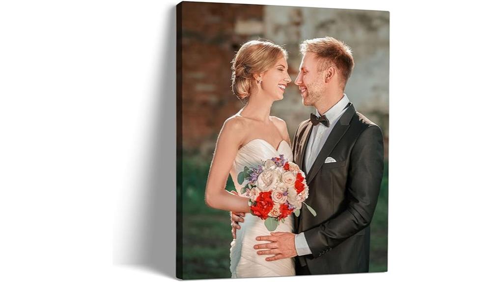 personalized photo wall art