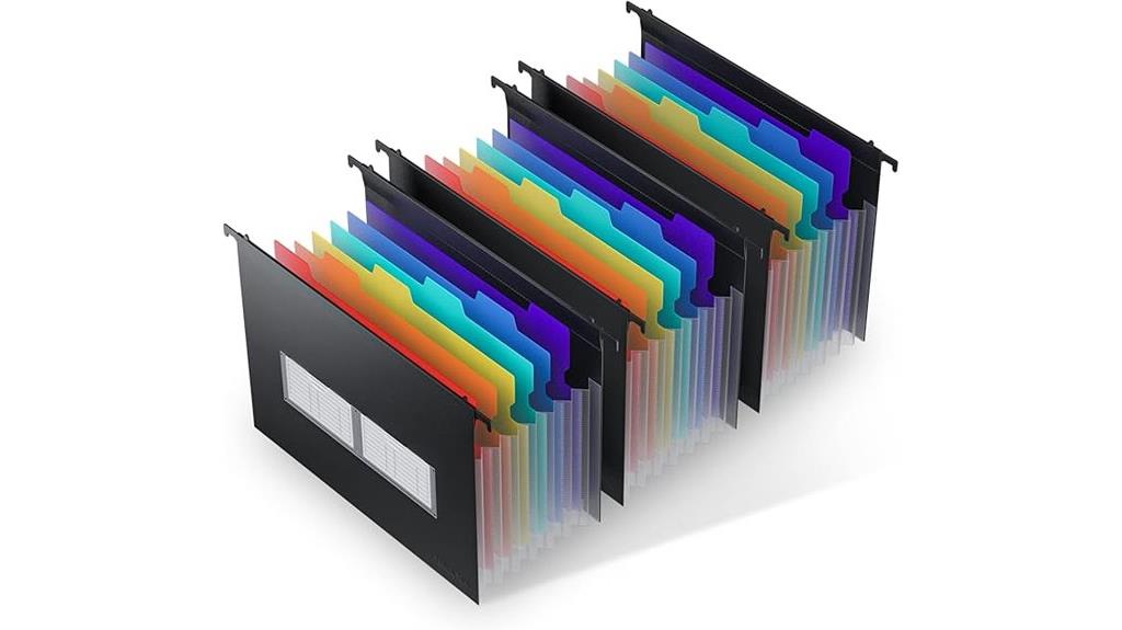 plastic expandable file folders