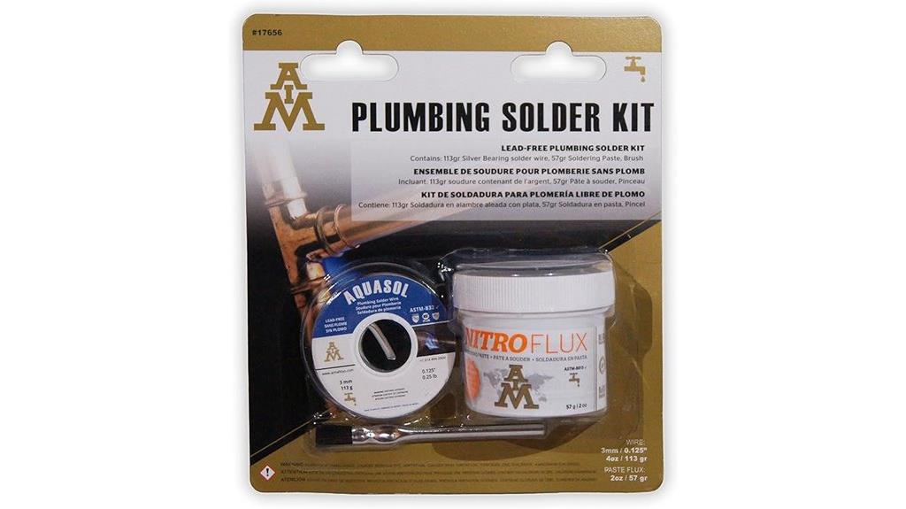 plumbing solder kit weight