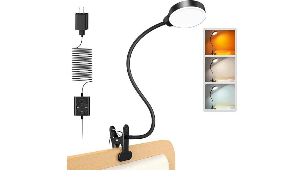 portable led reading light