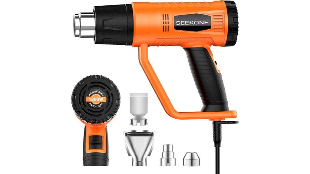 powerful 1800w heat gun