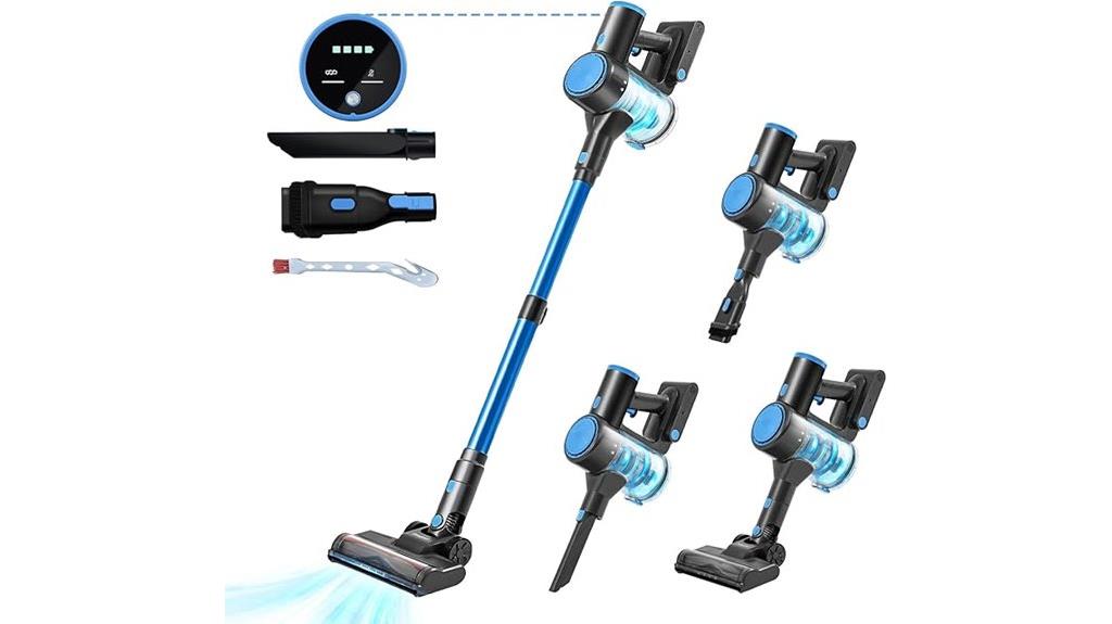 powerful cordless vacuum features