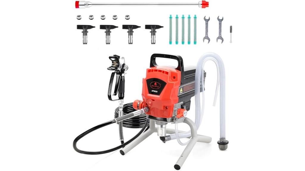 powerful professional paint sprayer
