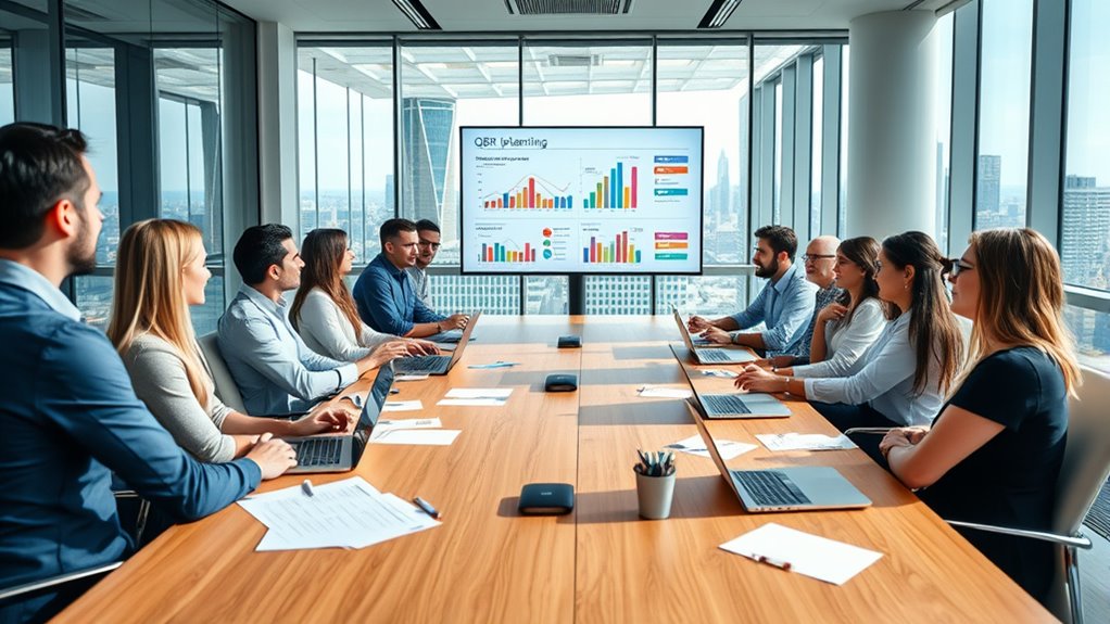 preparing business performance reports