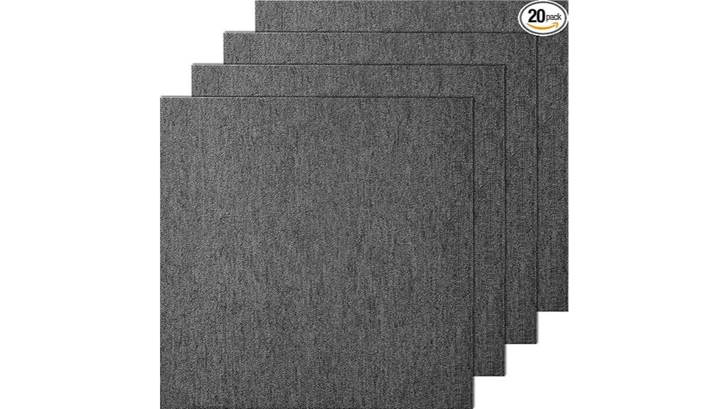 reusable carpet tile dimensions