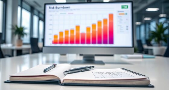 risk exposure tracking chart