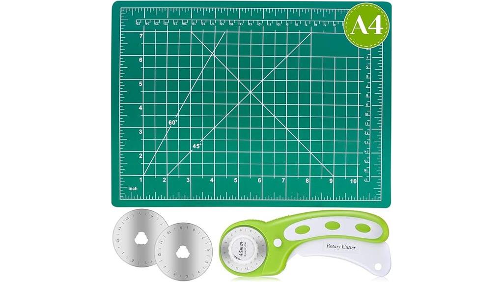 rotary cutter with mat