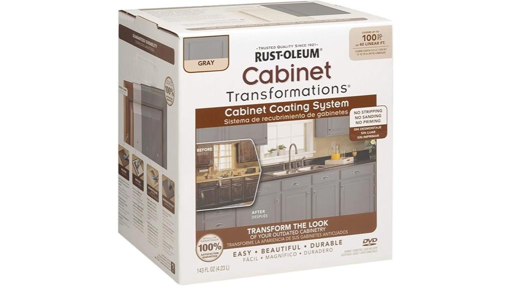 rust oleum cabinet refinishing kit