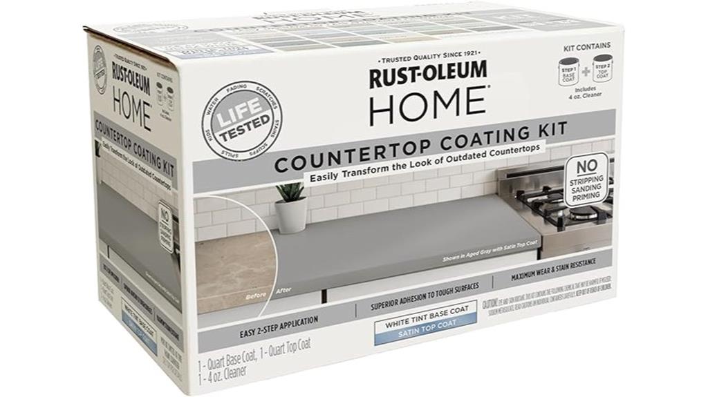 rust oleum satin white