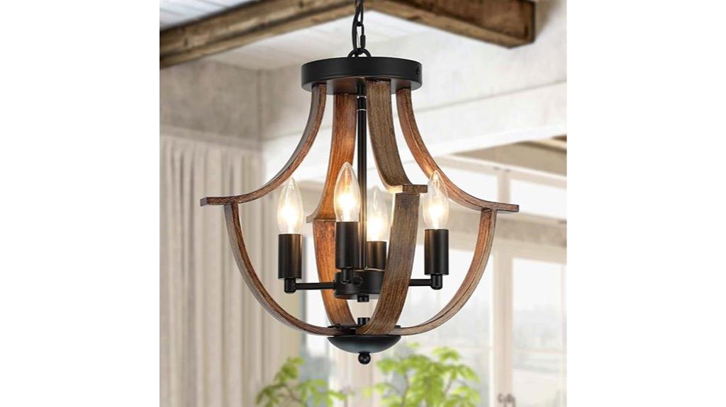 rustic farmhouse pendant light