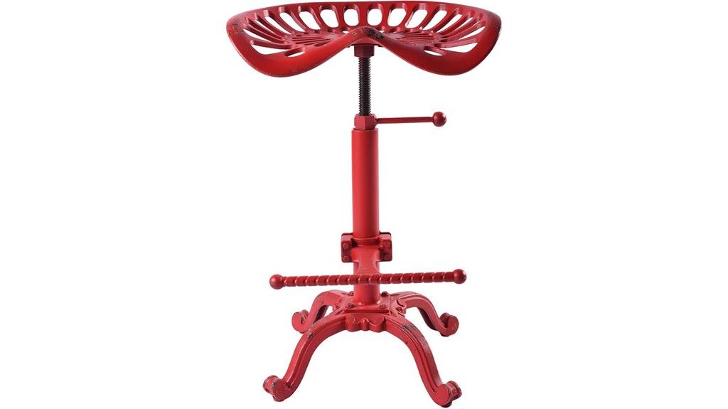 rustic industrial tractor seat