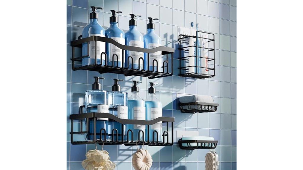 rustproof stainless steel caddy