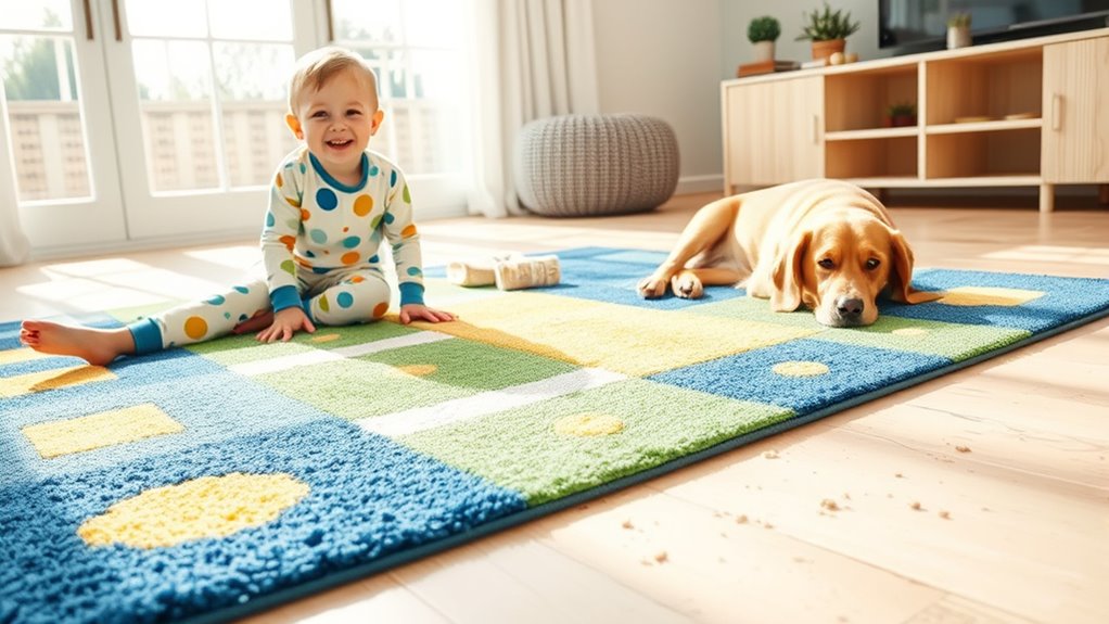 safe durable easy care rugs