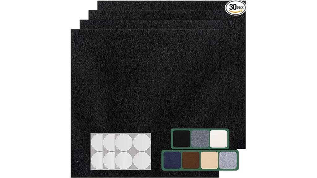 self adhesive carpet tile pack