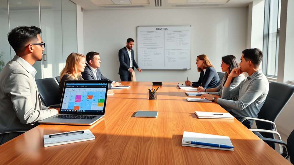 set clear agenda objectives