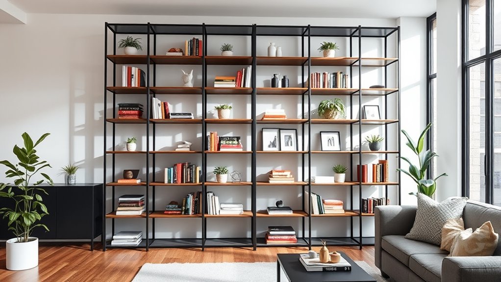 shelf size materials style