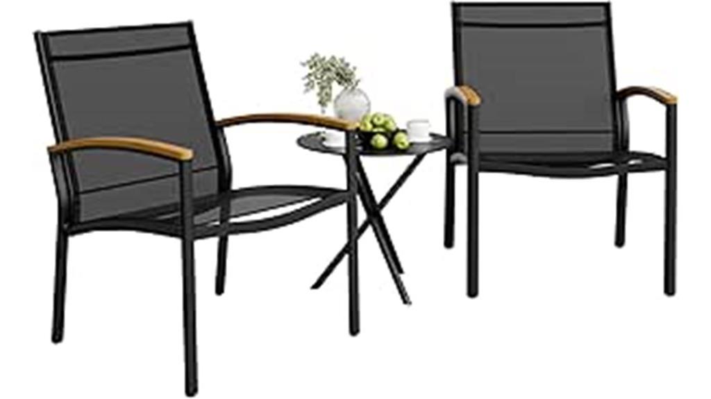 shintenchi 3 piece patio set