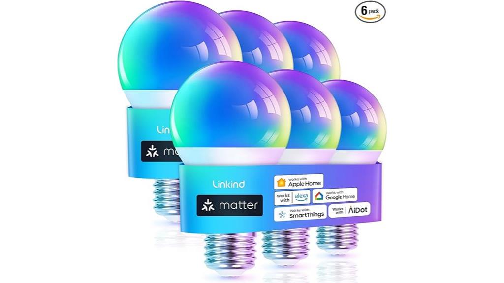 six pack smart bulbs