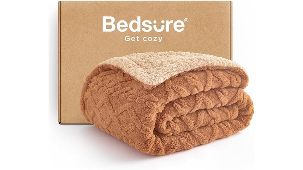 soft sherpa fleece blanket