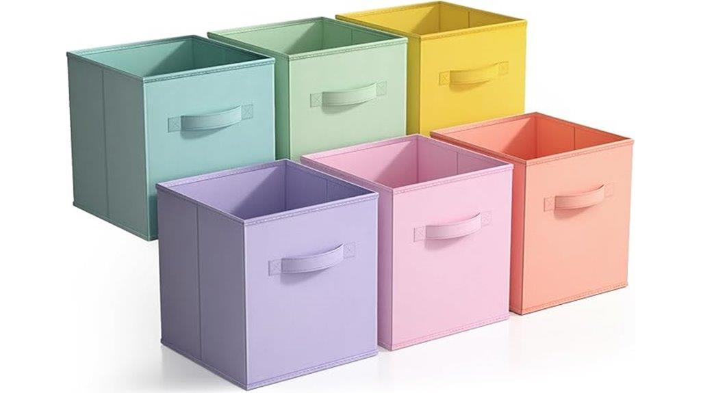 sorbus fabric storage cubes