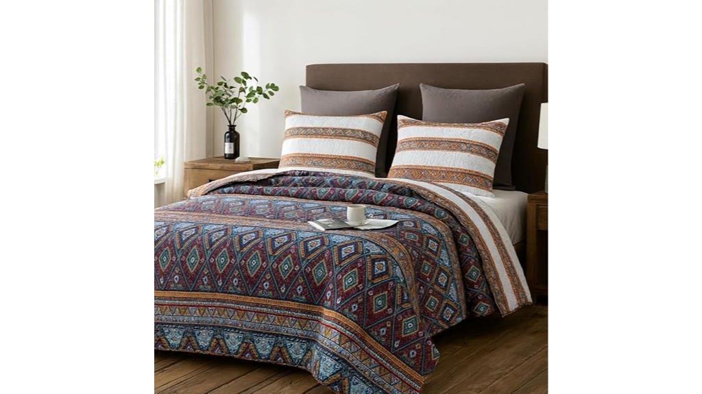 southwestern aztec bedspread set