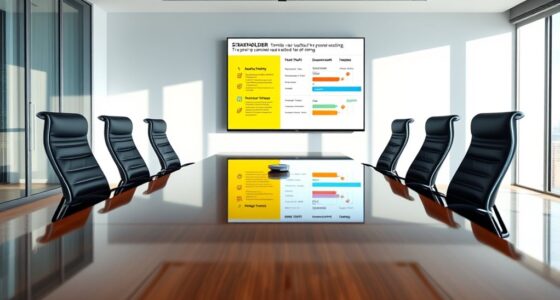 stakeholder update timing