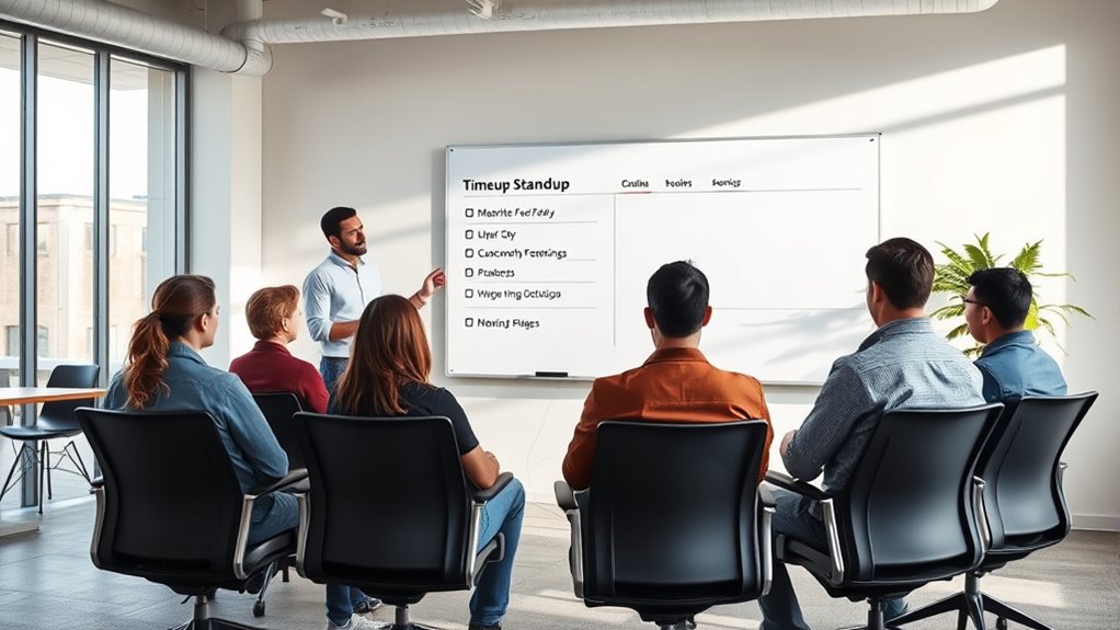 structured disciplined meeting plan