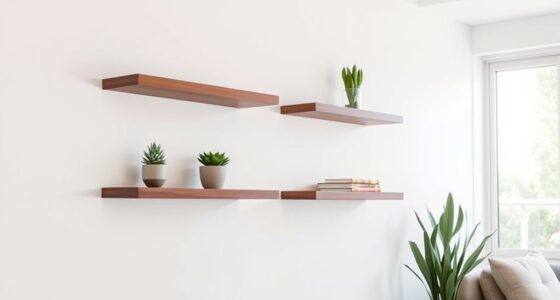 stylish floating shelves collection