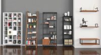 stylish functional bookshelf options