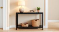 stylish functional entryway tables