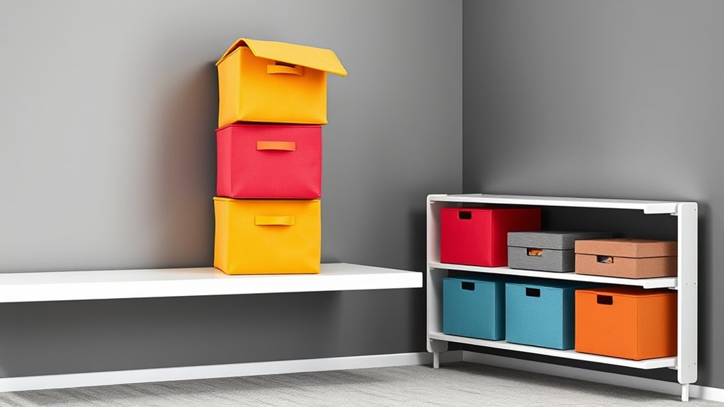 stylish space saving storage