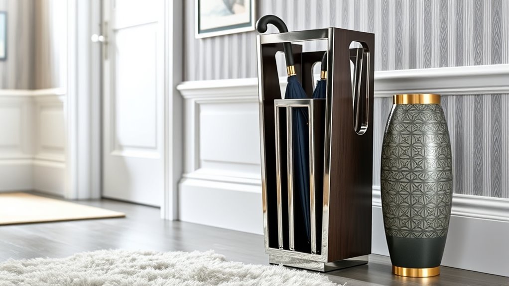stylish umbrella storage solutions