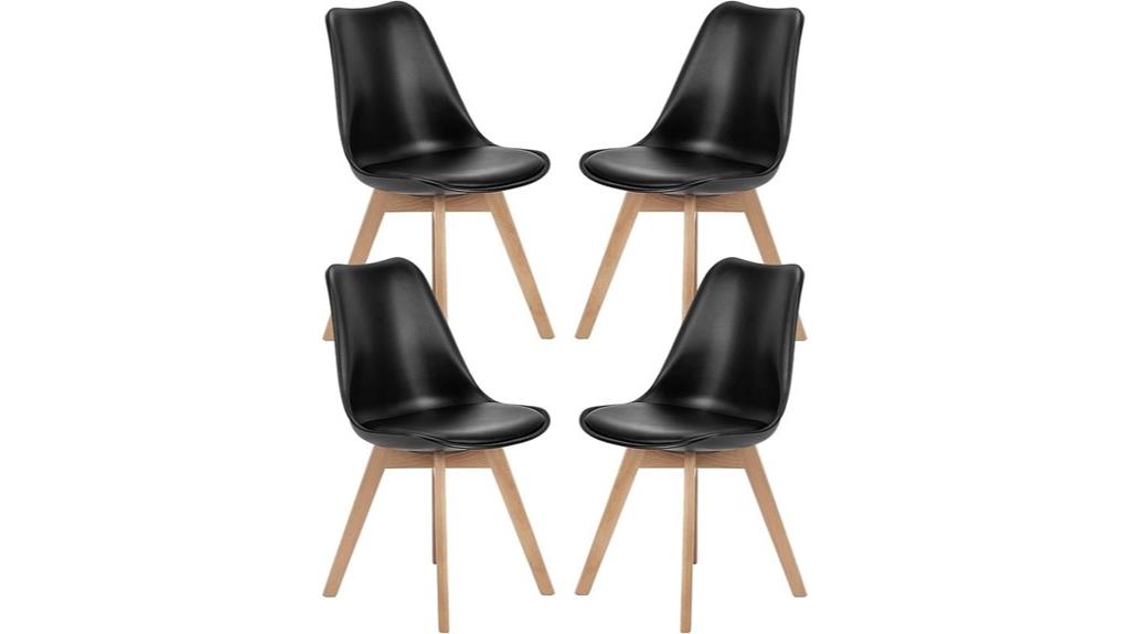 sweetcrispy pu leather chairs
